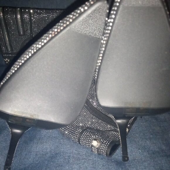 AZALEA WANG " THE MONARCH  MAVERICK "  STILETTO BOOT SILVER ( BRAND NEW !!!!!!! - Picture 14 of 14